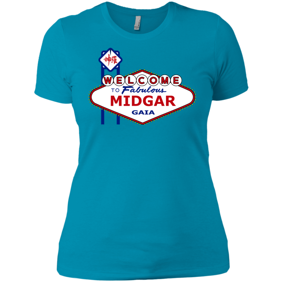 T-Shirts Turquoise / X-Small Viva Midgar Women's Premium T-Shirt