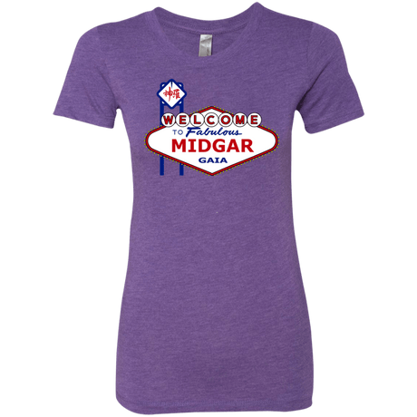 T-Shirts Purple Rush / Small Viva Midgar Women's Triblend T-Shirt