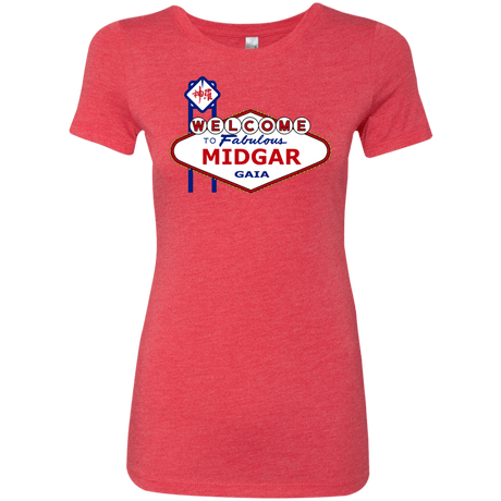 T-Shirts Vintage Red / Small Viva Midgar Women's Triblend T-Shirt