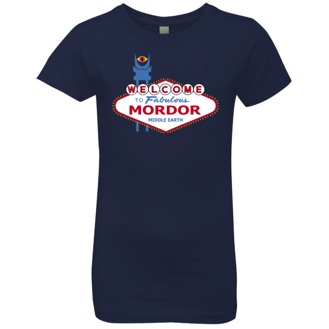 T-Shirts Midnight Navy / YXS Viva Mordor Girls Premium T-Shirt