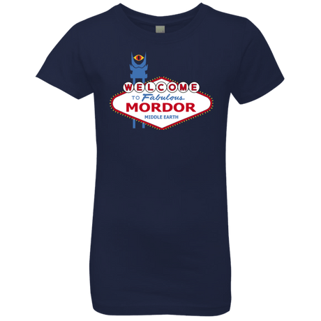 T-Shirts Midnight Navy / YXS Viva Mordor Girls Premium T-Shirt