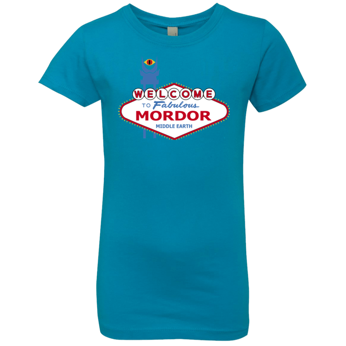 T-Shirts Turquoise / YXS Viva Mordor Girls Premium T-Shirt