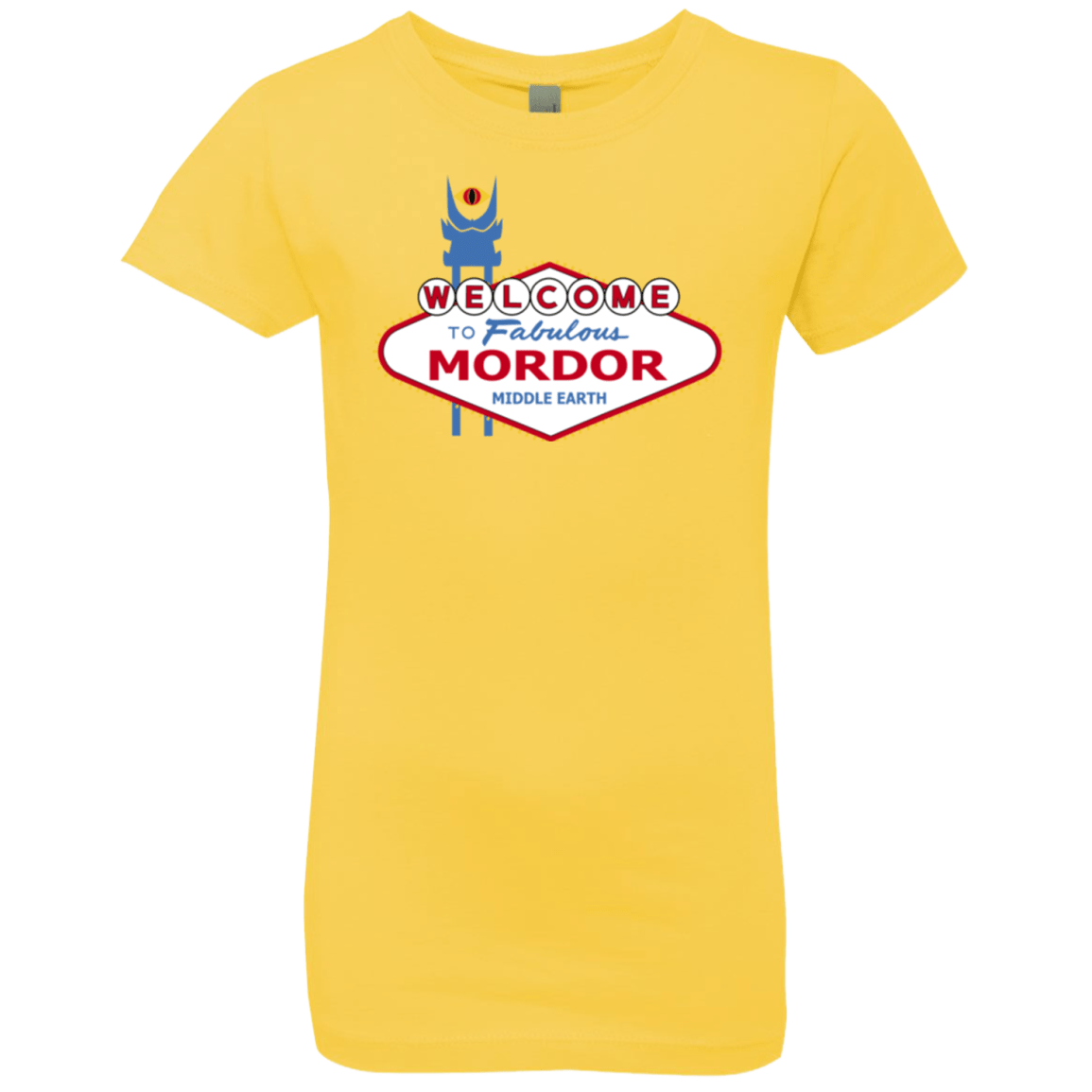 T-Shirts Vibrant Yellow / YXS Viva Mordor Girls Premium T-Shirt