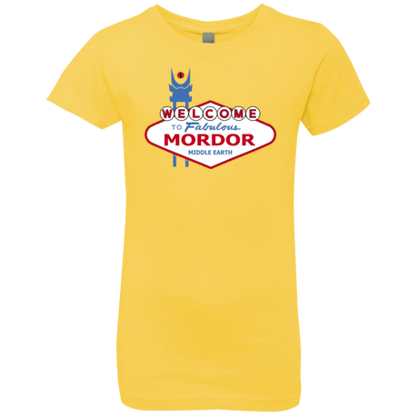 T-Shirts Vibrant Yellow / YXS Viva Mordor Girls Premium T-Shirt