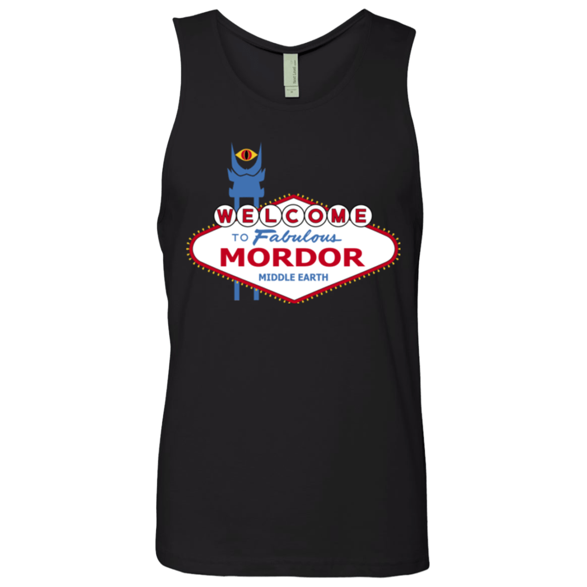 T-Shirts Black / Small Viva Mordor Men's Premium Tank Top