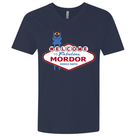 T-Shirts Midnight Navy / X-Small Viva Mordor Men's Premium V-Neck