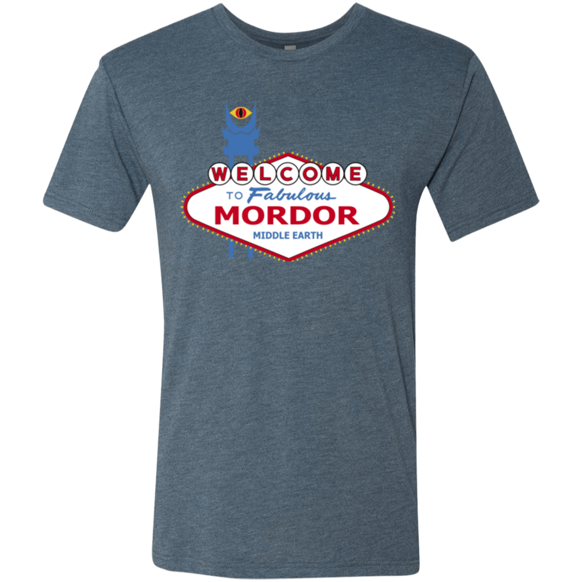 T-Shirts Indigo / Small Viva Mordor Men's Triblend T-Shirt