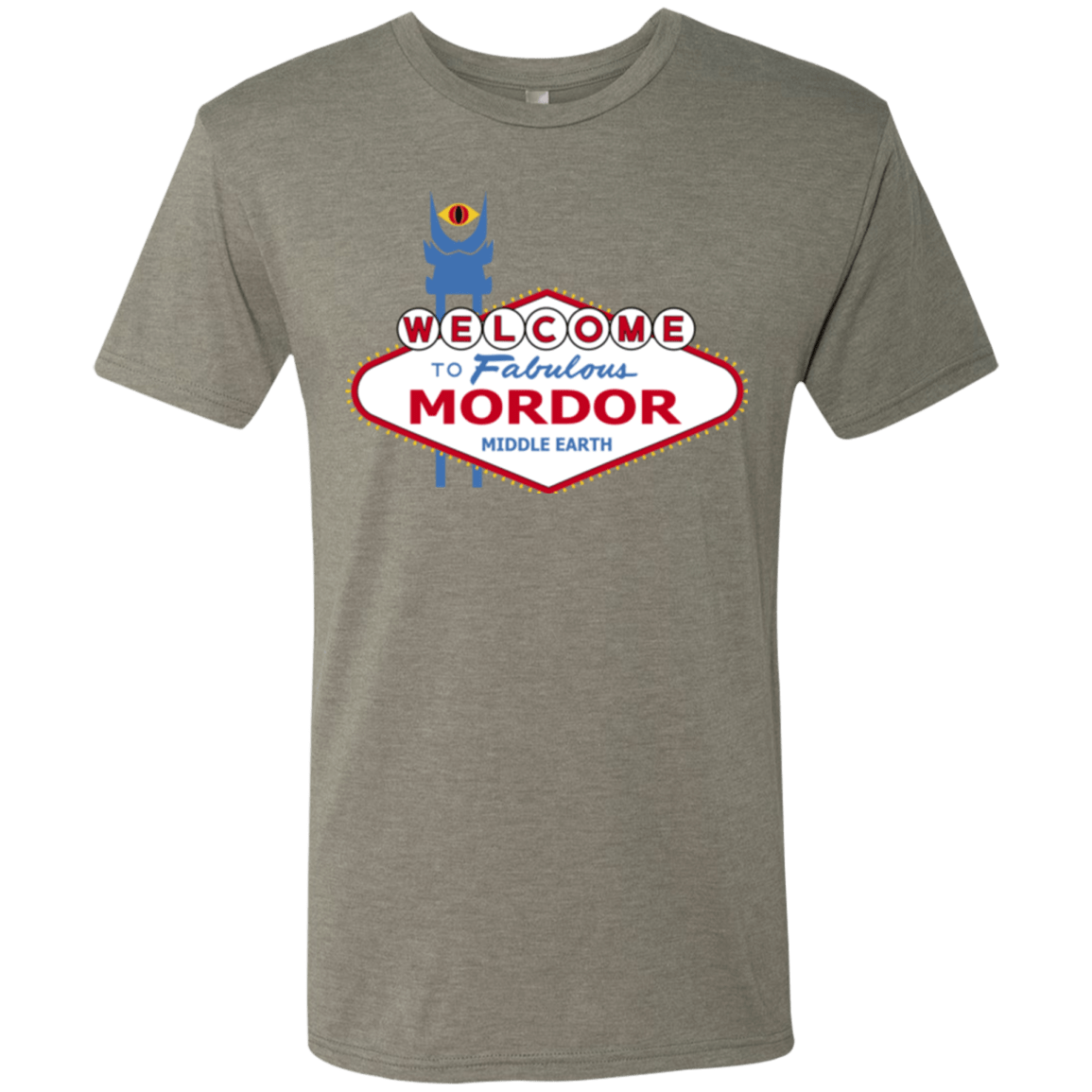 T-Shirts Venetian Grey / Small Viva Mordor Men's Triblend T-Shirt