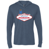 T-Shirts Indigo / X-Small Viva Mordor Triblend Long Sleeve Hoodie Tee