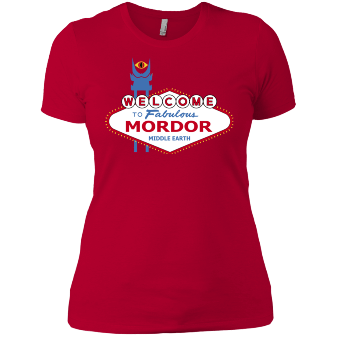 T-Shirts Red / X-Small Viva Mordor Women's Premium T-Shirt
