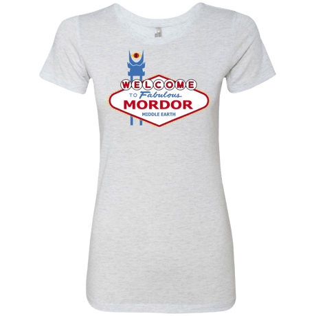 T-Shirts Heather White / Small Viva Mordor Women's Triblend T-Shirt