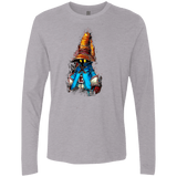 T-Shirts Heather Grey / Small VIVI Men's Premium Long Sleeve