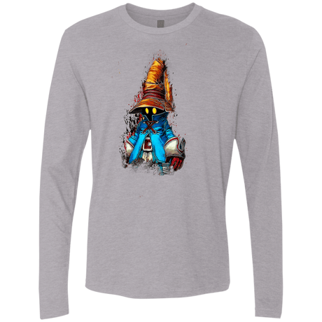 T-Shirts Heather Grey / Small VIVI Men's Premium Long Sleeve