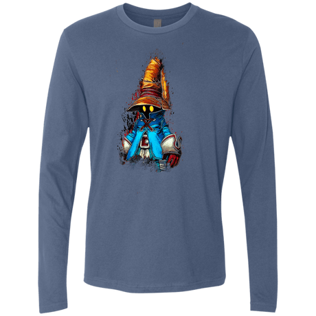 T-Shirts Indigo / Small VIVI Men's Premium Long Sleeve