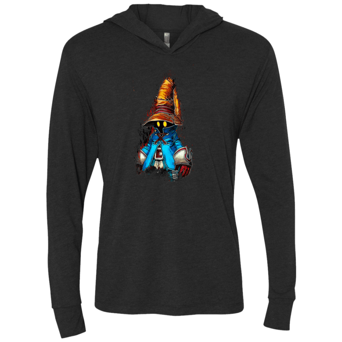 T-Shirts Vintage Black / X-Small VIVI Triblend Long Sleeve Hoodie Tee