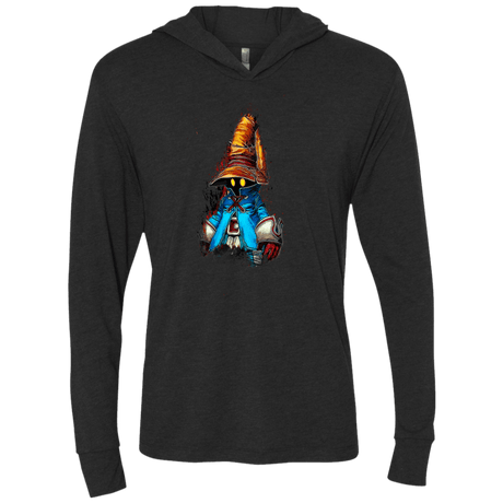 T-Shirts Vintage Black / X-Small VIVI Triblend Long Sleeve Hoodie Tee