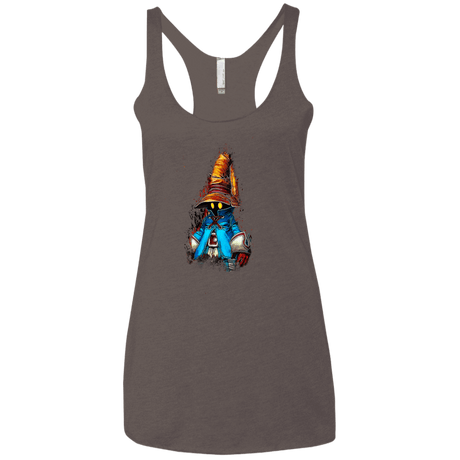T-Shirts Macchiato / X-Small VIVI Women's Triblend Racerback Tank