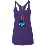 T-Shirts Purple / X-Small VIVI Women's Triblend Racerback Tank