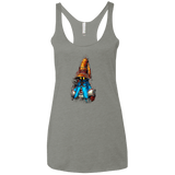 T-Shirts Venetian Grey / X-Small VIVI Women's Triblend Racerback Tank