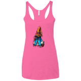 T-Shirts Vintage Pink / X-Small VIVI Women's Triblend Racerback Tank