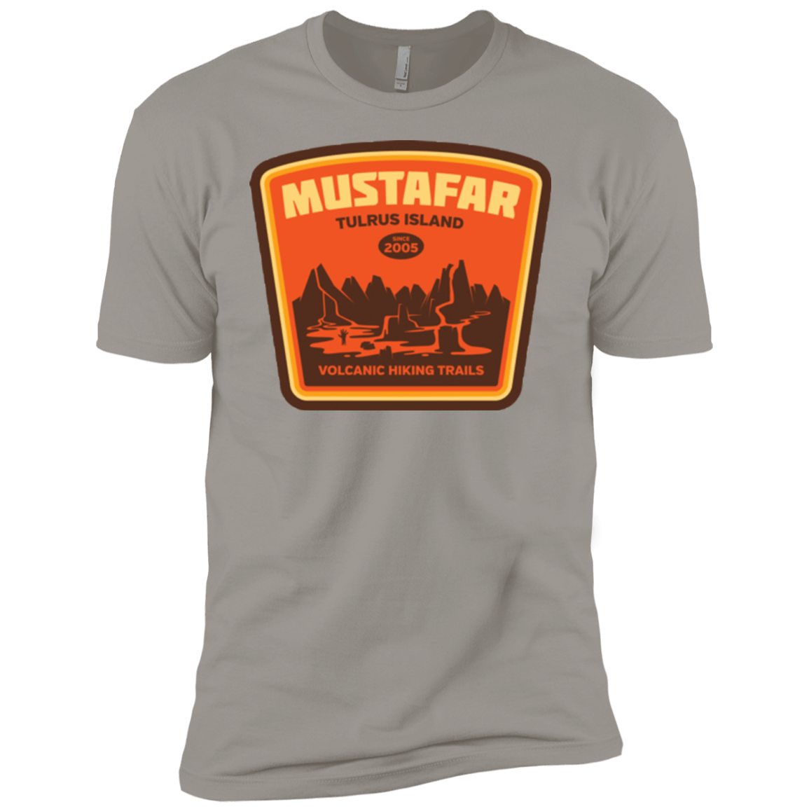 T-Shirts Light Grey / YXS Volcanic Hiking Trails Boys Premium T-Shirt