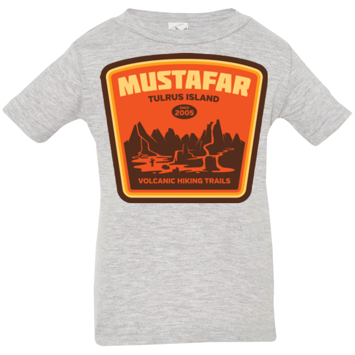 T-Shirts Heather / 6 Months Volcanic Hiking Trails Infant PremiumT-Shirt