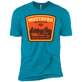 T-Shirts Turquoise / X-Small Volcanic Hiking Trails Men's Premium T-Shirt