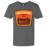 T-Shirts Heavy Metal / X-Small Volcanic Hiking Trails Men's Premium V-Neck