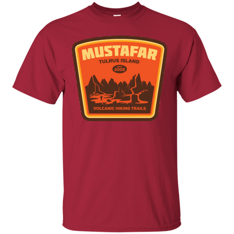 T-Shirts Cardinal / Small Volcanic Hiking Trails T-Shirt