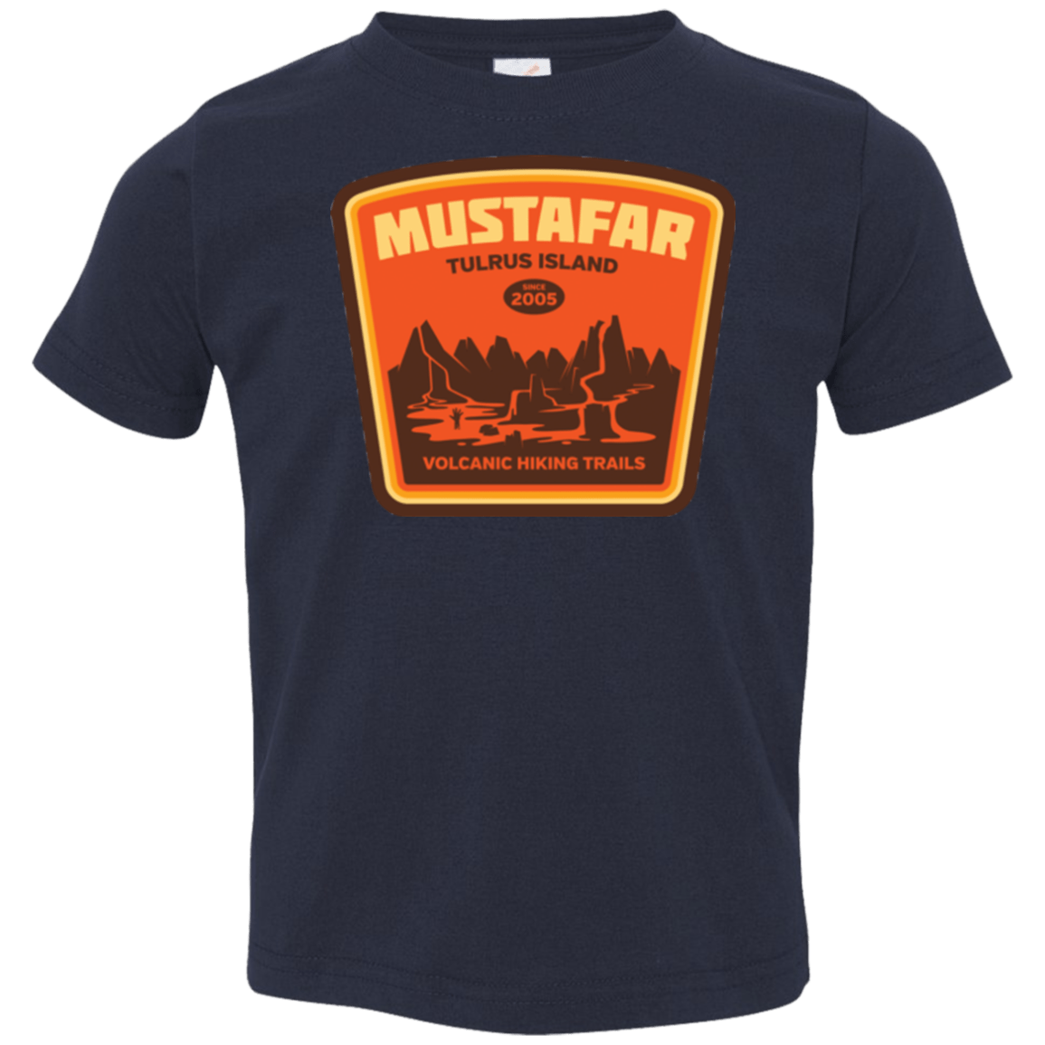 T-Shirts Navy / 2T Volcanic Hiking Trails Toddler Premium T-Shirt