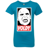 T-Shirts Turquoise / YXS Voldy Girls Premium T-Shirt