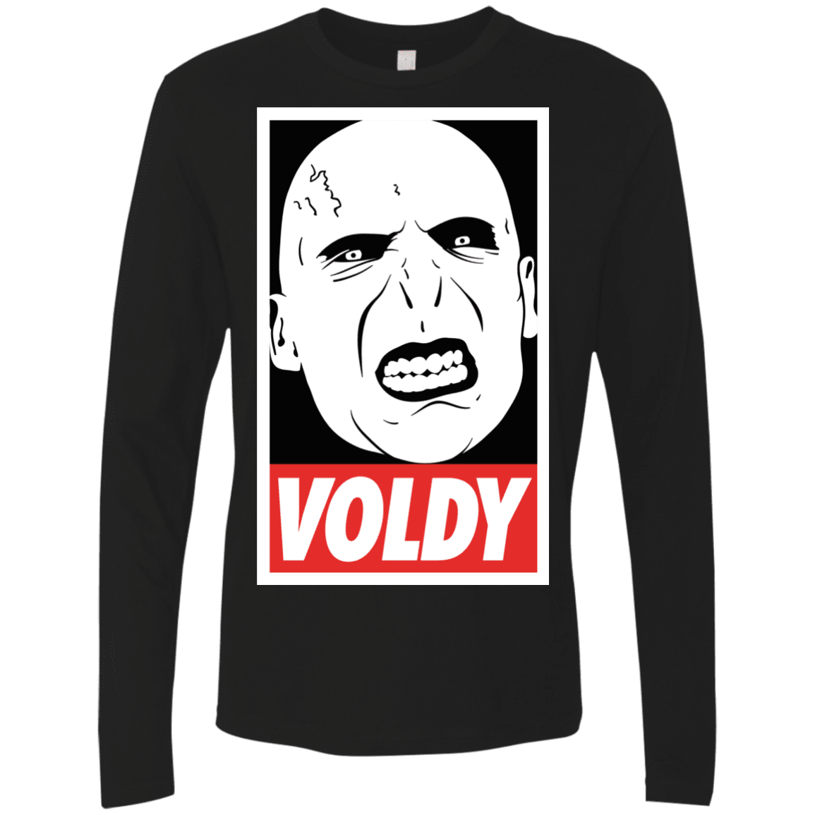 T-Shirts Black / Small Voldy Men's Premium Long Sleeve