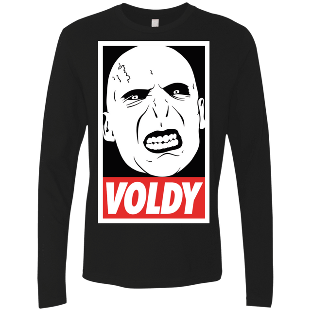 T-Shirts Black / Small Voldy Men's Premium Long Sleeve