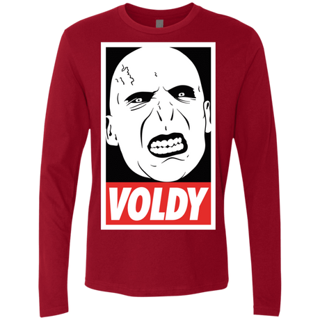 T-Shirts Cardinal / Small Voldy Men's Premium Long Sleeve