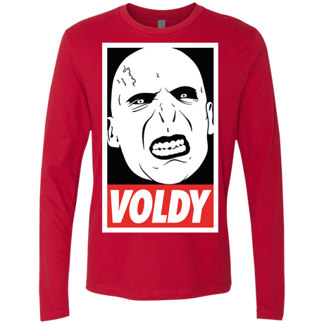T-Shirts Red / Small Voldy Men's Premium Long Sleeve