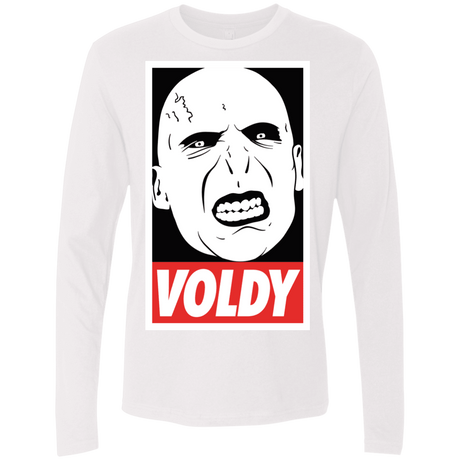T-Shirts White / Small Voldy Men's Premium Long Sleeve