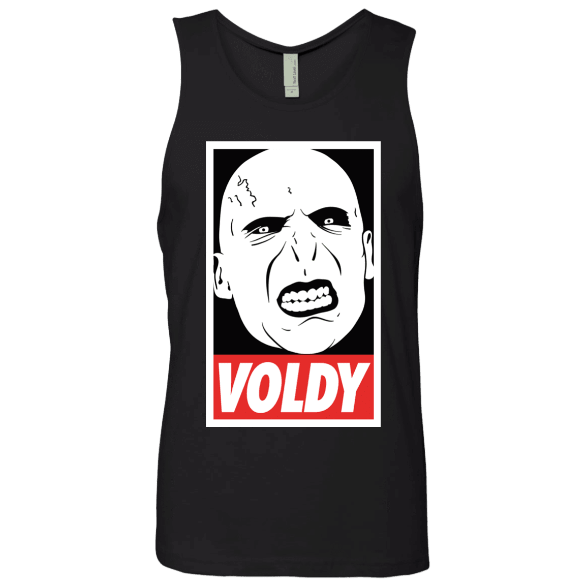 T-Shirts Black / Small Voldy Men's Premium Tank Top