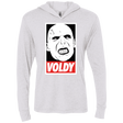 T-Shirts Heather White / X-Small Voldy Triblend Long Sleeve Hoodie Tee