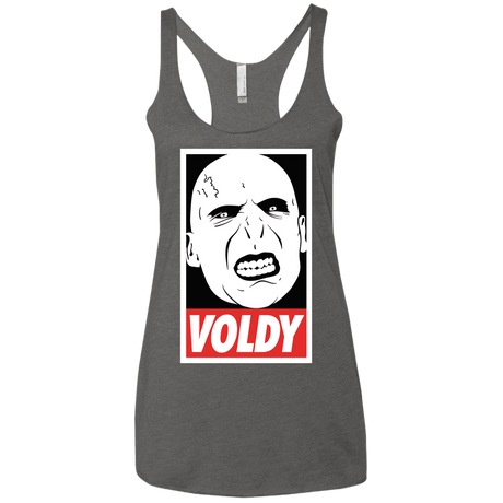 T-Shirts Premium Heather / X-Small Voldy Women's Triblend Racerback Tank