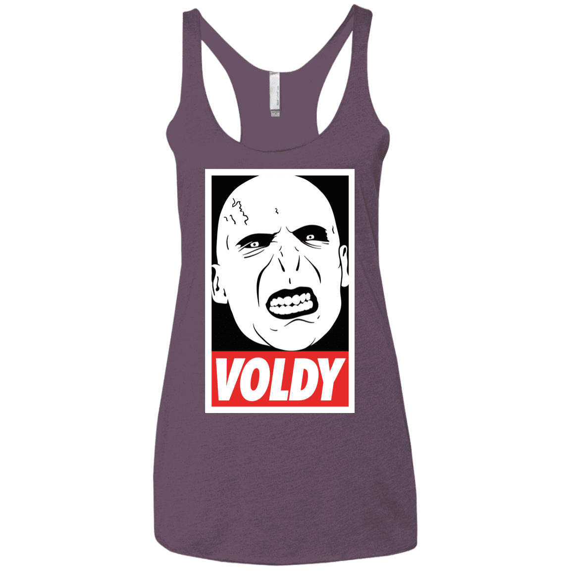 T-Shirts Vintage Purple / X-Small Voldy Women's Triblend Racerback Tank