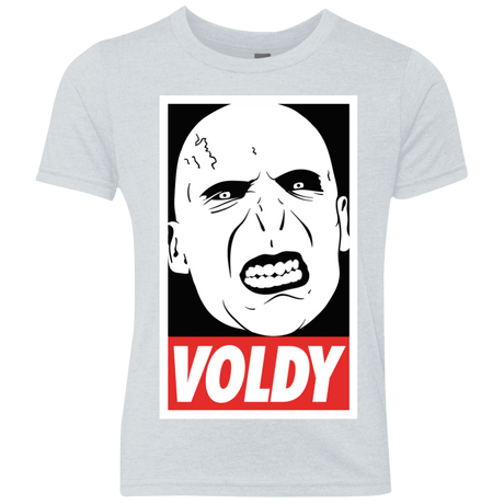 T-Shirts Heather White / YXS Voldy Youth Triblend T-Shirt