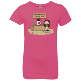 T-Shirts Hot Pink / YXS Volleyball Help Girls Premium T-Shirt