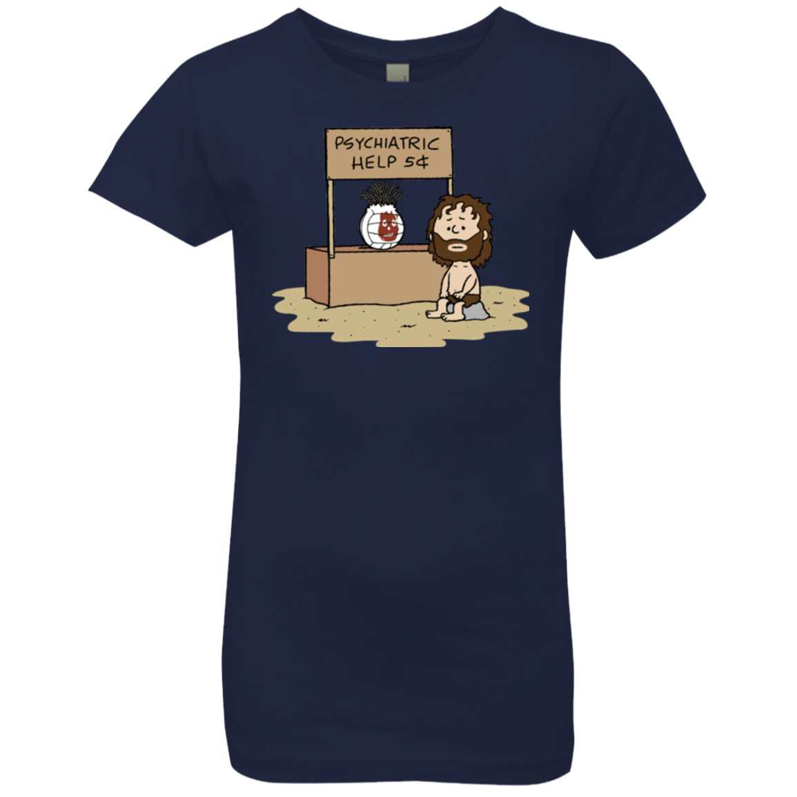 T-Shirts Midnight Navy / YXS Volleyball Help Girls Premium T-Shirt