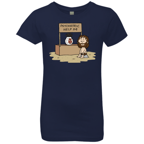 T-Shirts Midnight Navy / YXS Volleyball Help Girls Premium T-Shirt