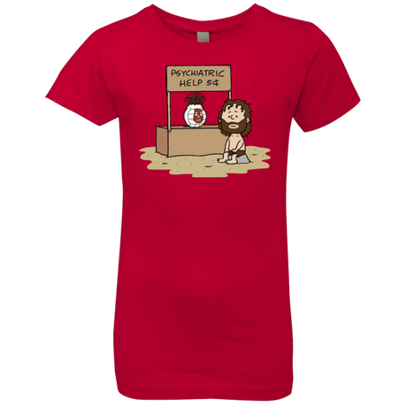 T-Shirts Red / YXS Volleyball Help Girls Premium T-Shirt