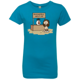 T-Shirts Turquoise / YXS Volleyball Help Girls Premium T-Shirt