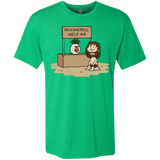 T-Shirts Envy / Small Volleyball Help Men's Triblend T-Shirt