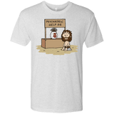 T-Shirts Heather White / Small Volleyball Help Men's Triblend T-Shirt