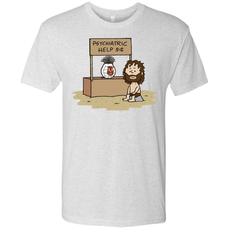 T-Shirts Heather White / Small Volleyball Help Men's Triblend T-Shirt