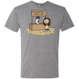 T-Shirts Premium Heather / Small Volleyball Help Men's Triblend T-Shirt